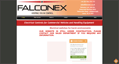 Desktop Screenshot of falconex.co.uk